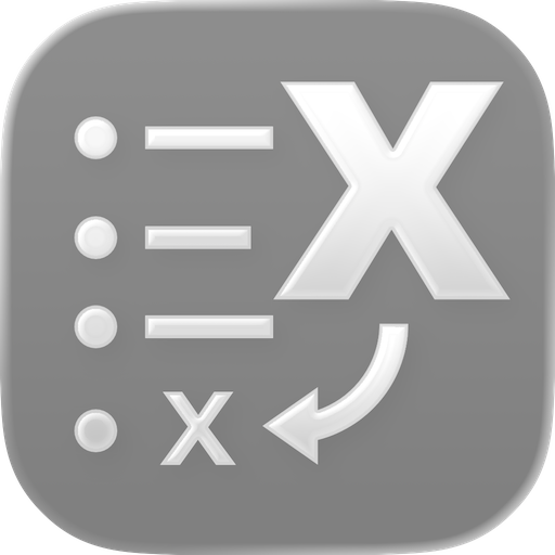 AppendX icon, clear light